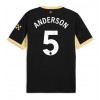 Manchester City Elliot Anderson #5 Bortedrakt 2026-27 Kortermet